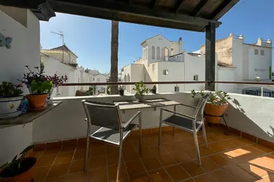 Un balcón o terraza de R2308 La Medina Vera Playa Almería