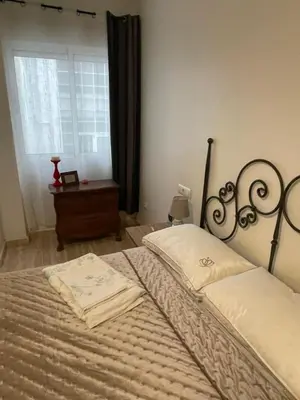 Cama o camas de una habitación en Apartamento Ro & Vi