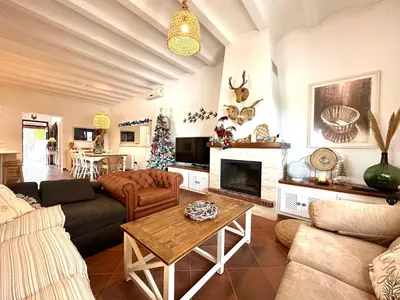 Zona de estar de Casa rural Las Golondrinas