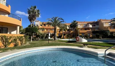 Piscina en o cerca de Indalia Natura, apartamento nudista en Vera playa