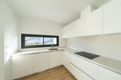 Una cocina o zona de cocina en Villa Borghese
