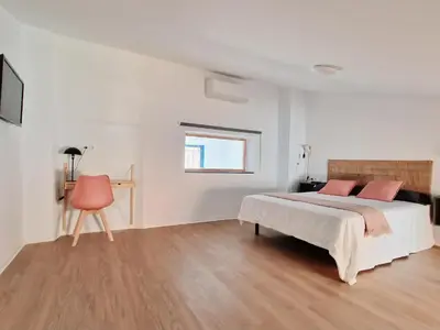 Cama o camas de una habitación en El 34 2º