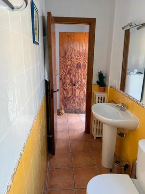 Un baño de La Casita Azul