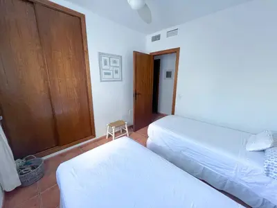 Cama o camas de una habitación en La Casita Azul