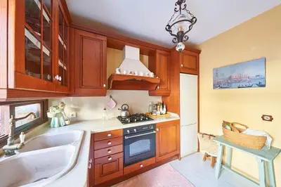 Una cocina o zona de cocina en Casa Higuera