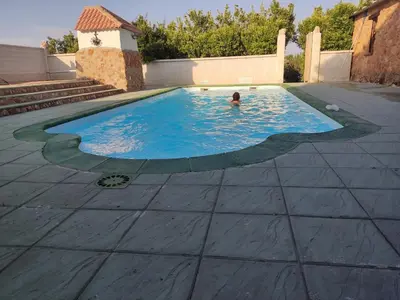 Piscina en o cerca de Casa Rural Tesorillo