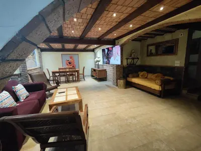 Zona de estar de La Gran Casa de Galera