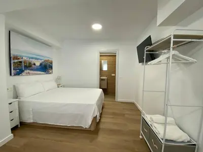 Cama o camas de una habitación en Playa y Sol z1