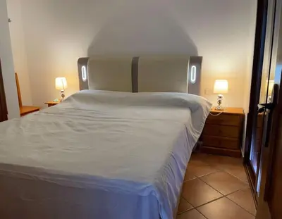 Cama o camas de una habitación en House Lago Azul