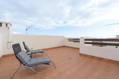 Un balcón o terraza de Casa Tia - Mar de Pulpi