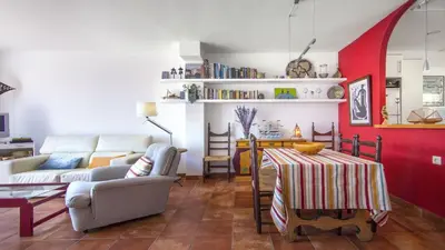 Zona de estar de Casa la Pita de los Genoveses