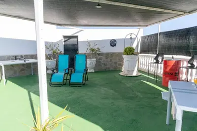 Un balcón o terraza de CT 355 AL - Faro's Pechina Rural - Disfruta de un Cortijo!
