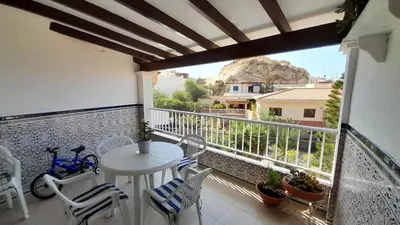 Un balcón o terraza de Apartamento Playa La Calica
