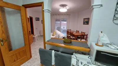 Zona de estar de Apartamento Playa La Calica