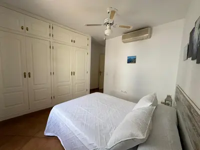 Cama o camas de una habitación en Cabo de Gata - Apartamento al lado de la playa