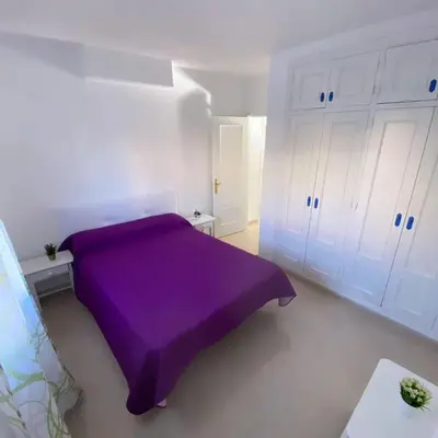 Cama o camas de una habitación en Vera Ciao Parque