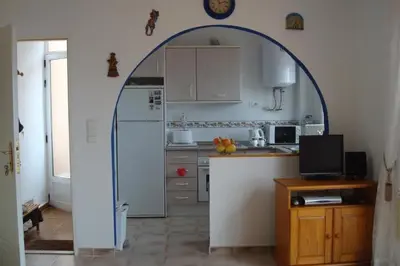 Una cocina o zona de cocina en Beautiful Penthouse with see view