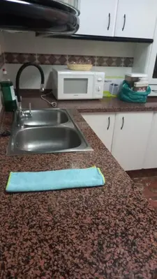 Una cocina o zona de cocina en Piso Guadix Pablo
