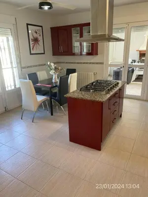 Una cocina o zona de cocina en Casa Los Gilabertes