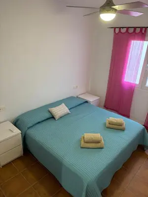 Cama o camas de una habitación en Heavenly Homes Mojacar 4