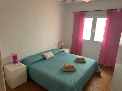 Cama o camas de una habitación en Heavenly Homes Mojacar 4