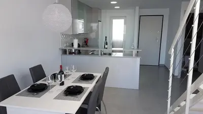 Una cocina o zona de cocina en Penthouse Mar de Pulpi