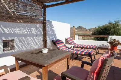Zona de estar de LOFT IN VaLLEY RODALQUILAR