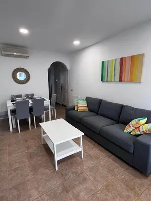 Zona de estar de Casa Turquesa