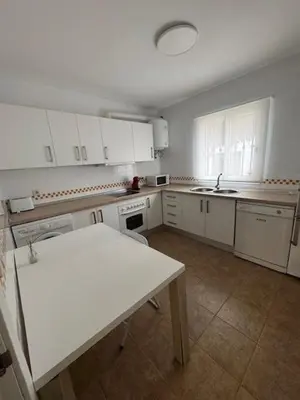 Una cocina o zona de cocina en Casa Turquesa