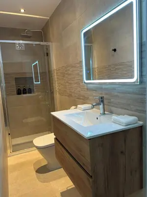 Un baño de Casa Fuente del Andaluz
