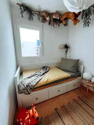 Cama o camas de una habitación en Appartement de luxe vue mer imprenable Mojacar Playa