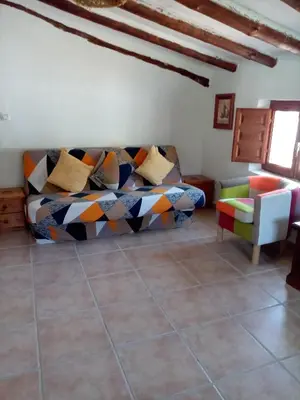 Zona de estar de Almond Reef Casa Rural