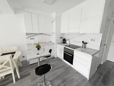 Una cocina o zona de cocina en Arenales