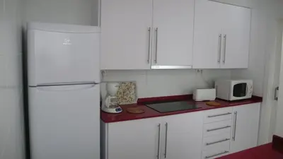 Una cocina o zona de cocina en Bergantin