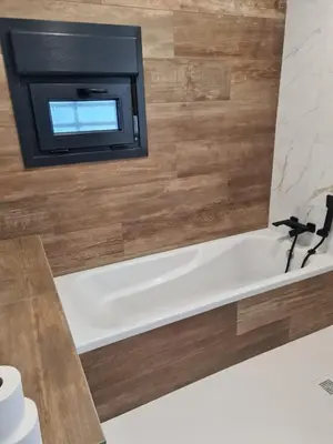 Un baño de Villa Ainara Aguadulce