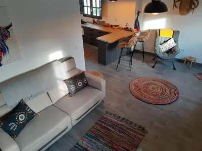 Zona de estar de Casa Giles