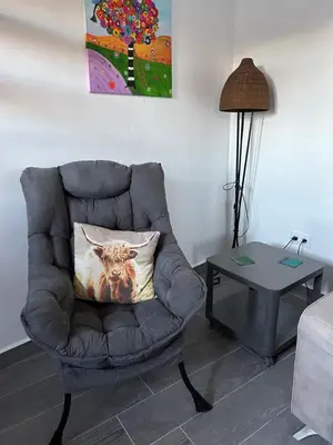 Zona de estar de Casa Giles
