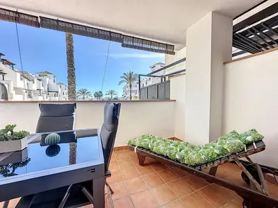 Un balcón o terraza de VVR Apto en Altos Nuevo Vera I