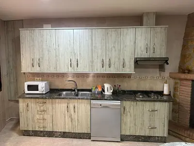 Una cocina o zona de cocina en La gran casa de Felipe y Paquita