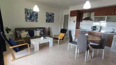Una cocina o zona de cocina en Expoholidays- Villasara