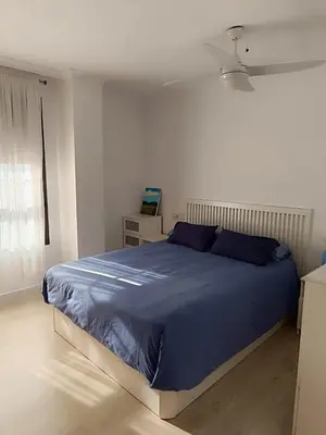 Cama o camas de una habitación en Apartamento Playa