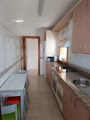 Una cocina o zona de cocina en Apartamento Playa
