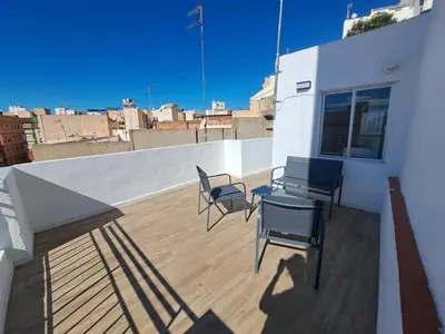 Un balcón o terraza de La Casita de Ana