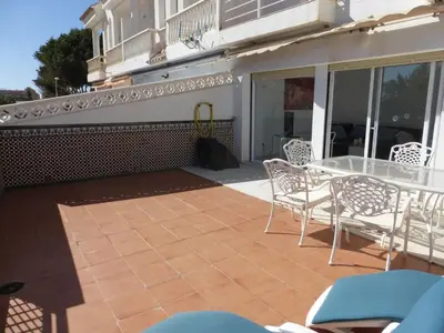 Un balcón o terraza de Duplex with sea view
