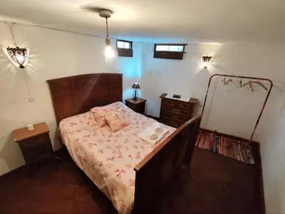 Cama o camas de una habitación en La Casita de Sandra