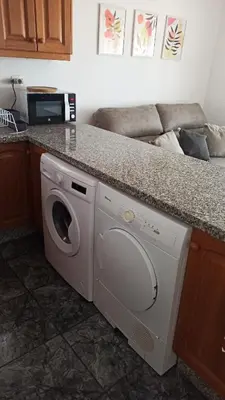 Una cocina o zona de cocina en Balerma a tus pies - Luz, mar y tranquilidad