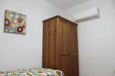 Cama o camas de una habitación en Vista Mar Costa Serena - San Juan de los Terreros