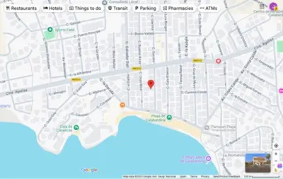 Plano de Casa Del Mar
