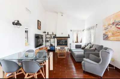 Zona de estar de Villa Jardines de Cope