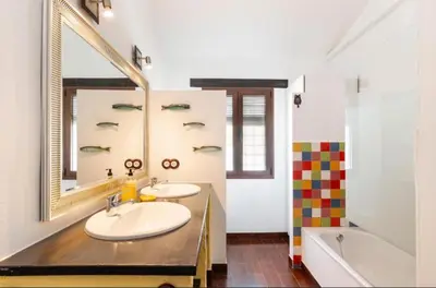 Un baño de Villa Jardines de Cope